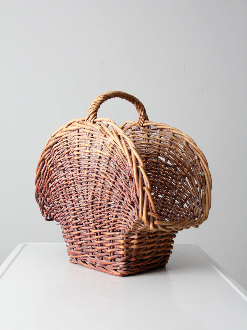 vintage flower basket