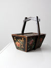 antique Chinese painted box