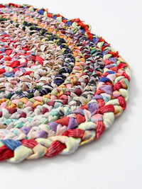 vintage American rag rug