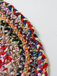 vintage American rag rug