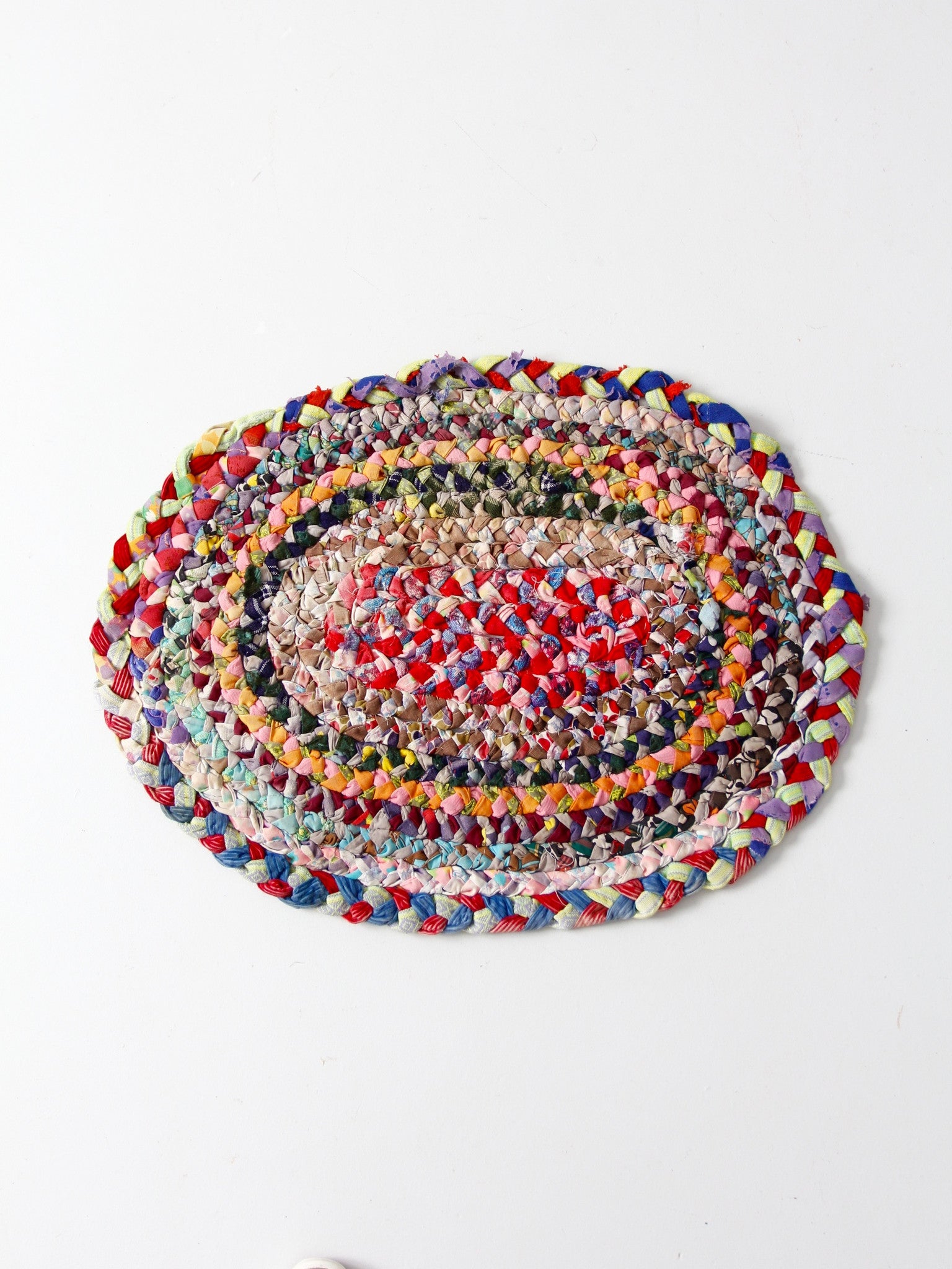 vintage American rag rug