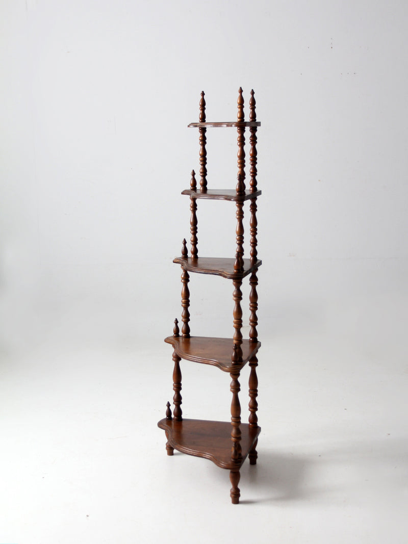 antique corner shelf
