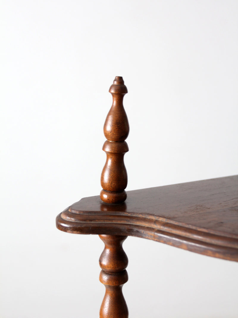 antique corner shelf