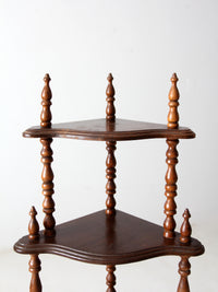 antique corner shelf