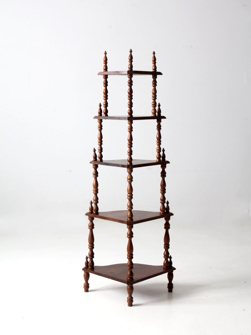 antique corner shelf
