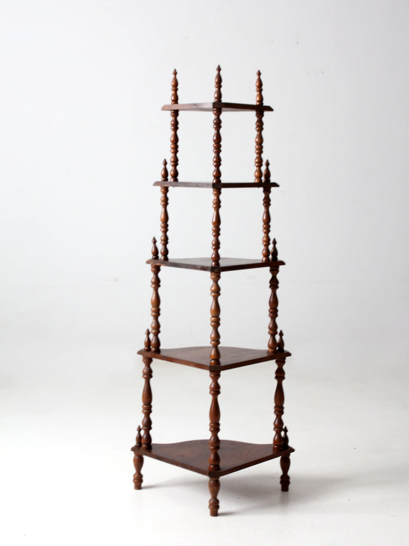 antique corner shelf