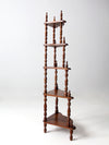 antique corner shelf