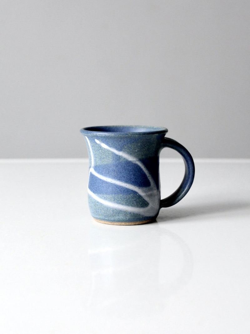 vintage studio pottery mug