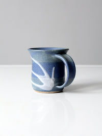 vintage studio pottery mug