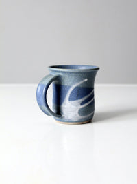 vintage studio pottery mug