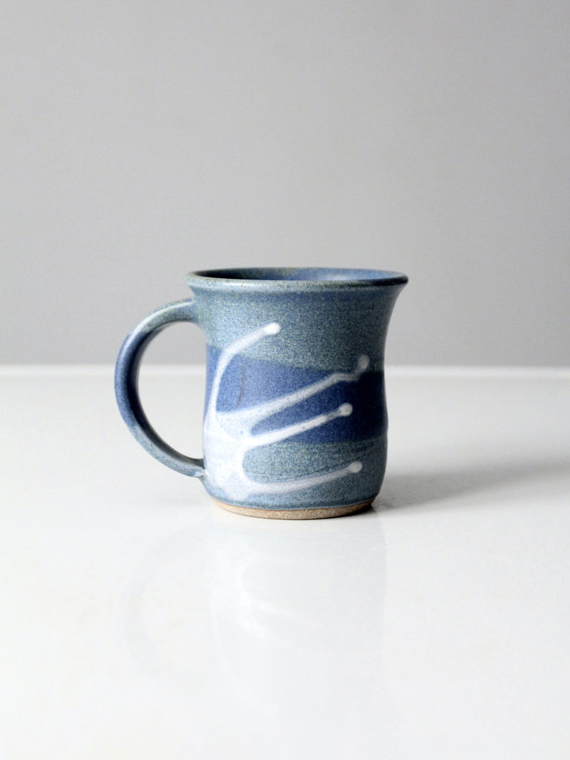 vintage studio pottery mug