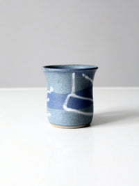 vintage studio pottery mug