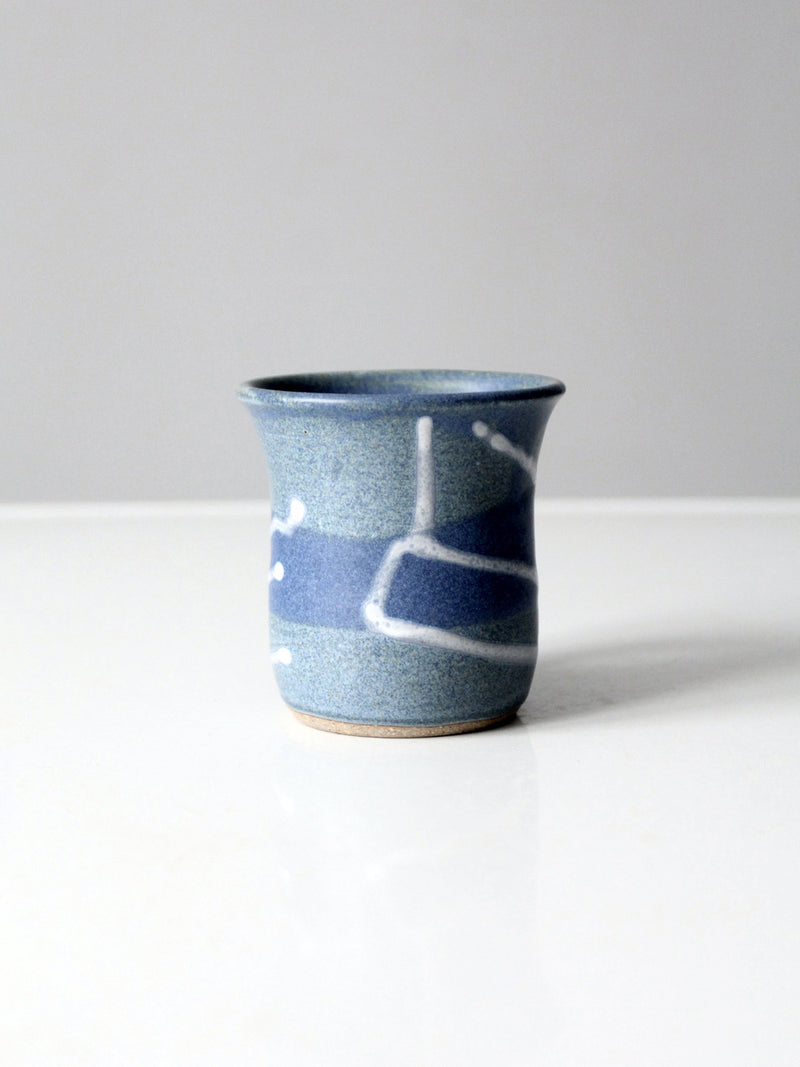 vintage studio pottery mug