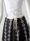 vintage boho sequin skirt