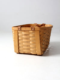 vintage Peterboro storage basket