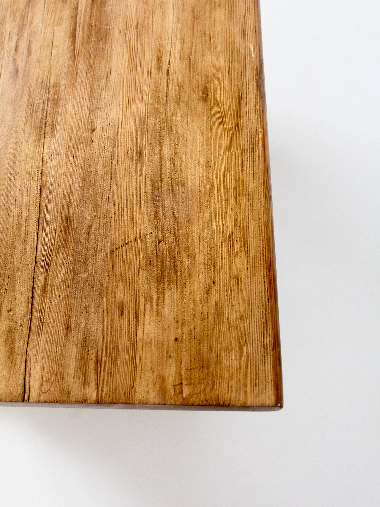 vintage Monterey style trestle table