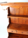 19th century pine cabinet hutch