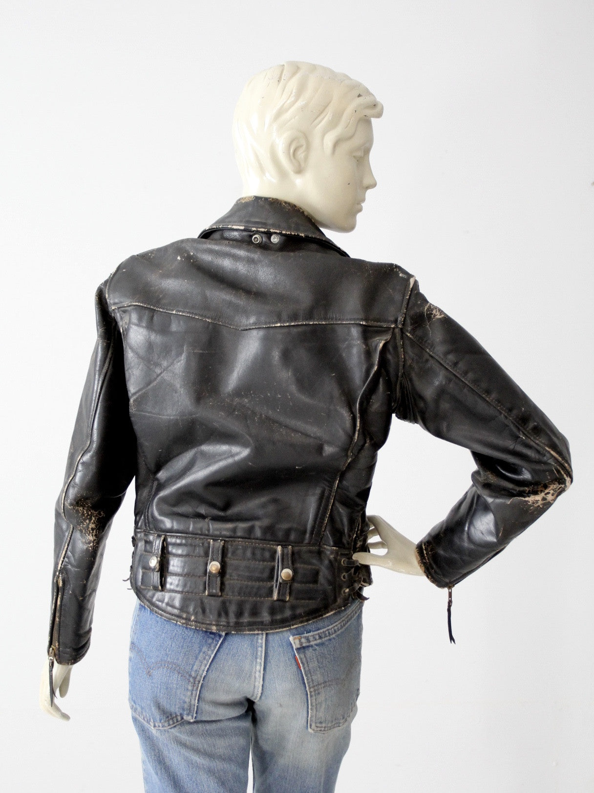 vintage Langlitz motorcycle jacket