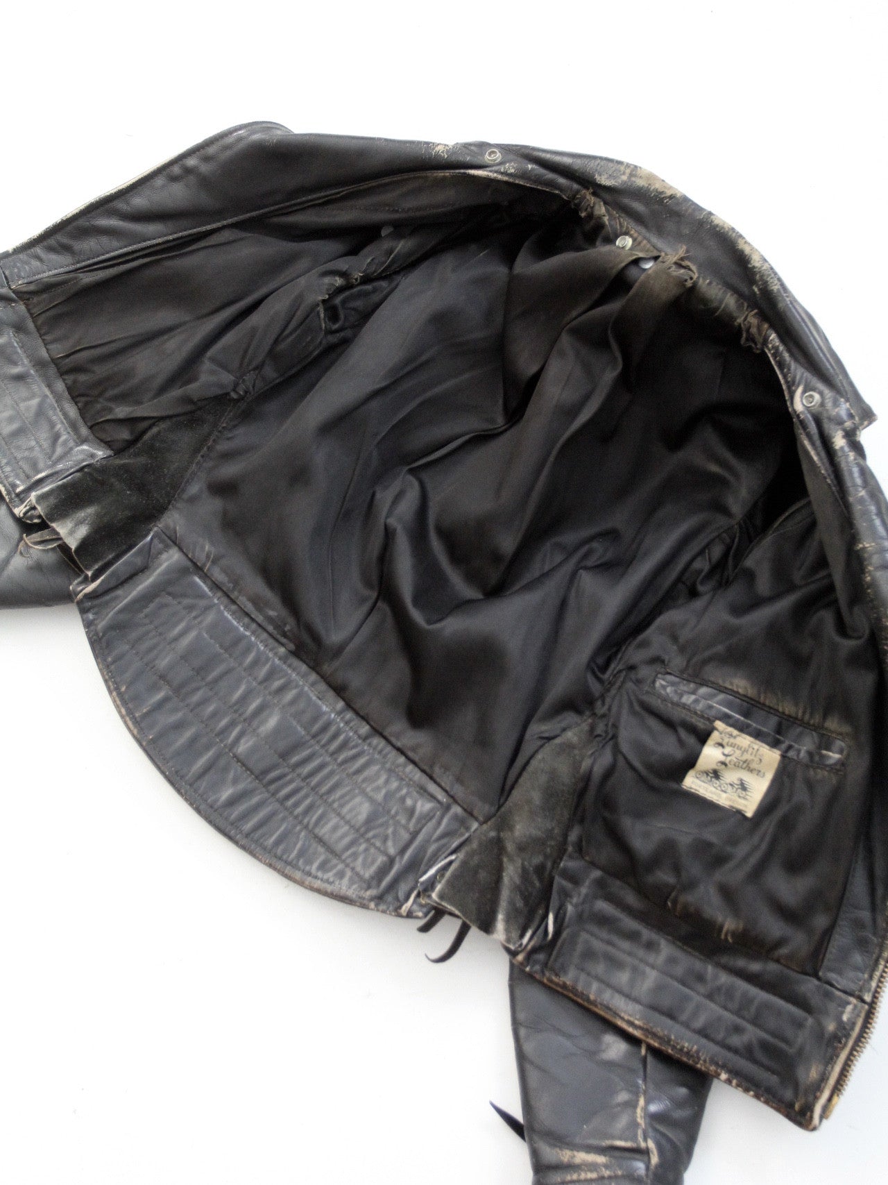 vintage Langlitz motorcycle jacket