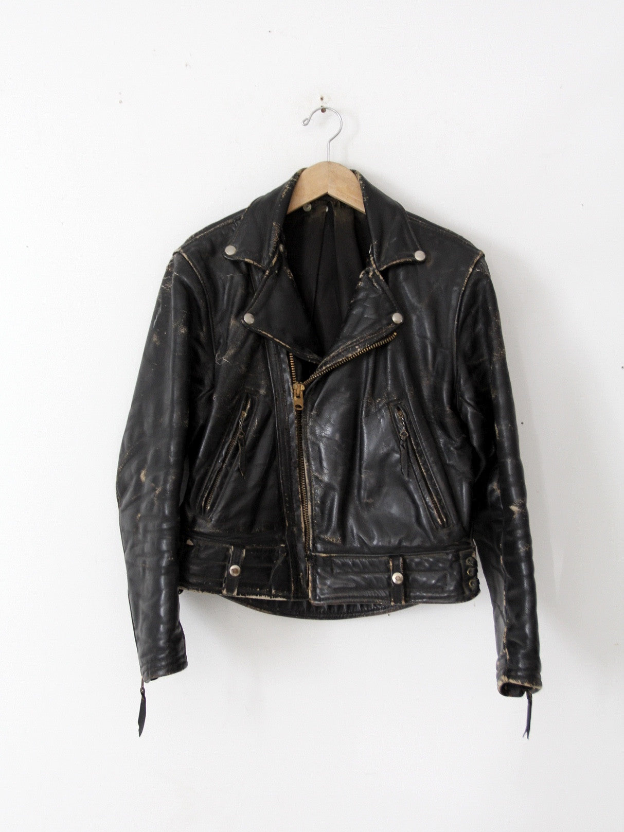 vintage Langlitz motorcycle jacket