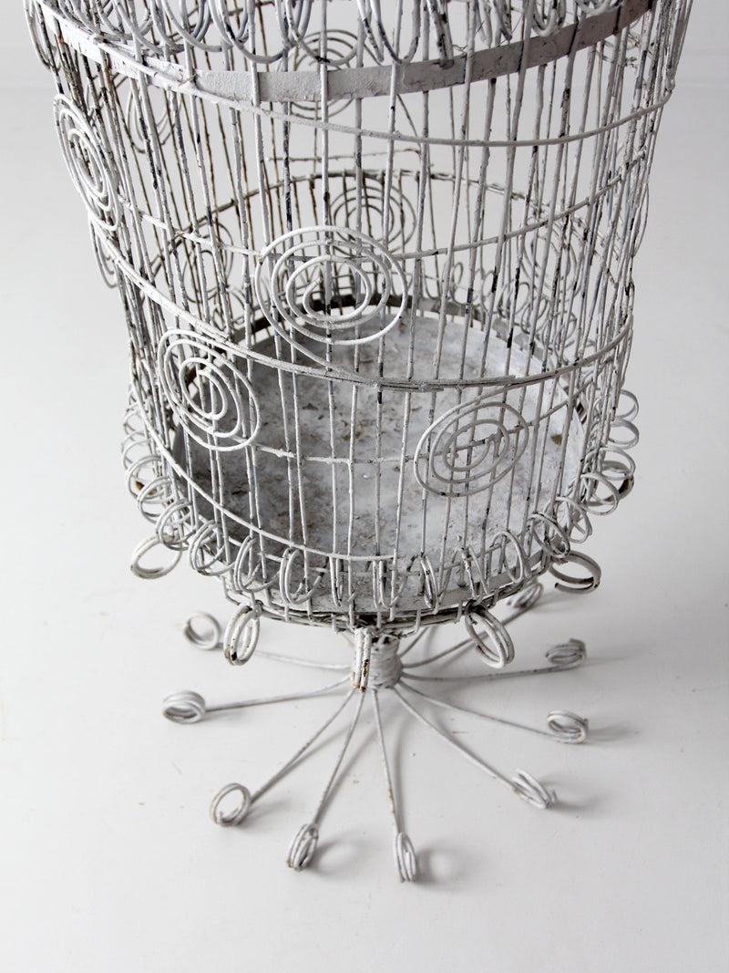 antique bird cage