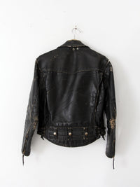 vintage Langlitz motorcycle jacket
