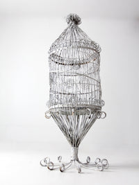 antique bird cage