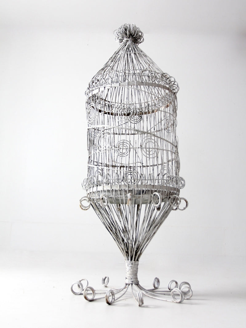 antique Victorian bird cage