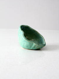 vintage free form studio pottery bowl