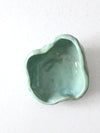 vintage free form studio pottery bowl