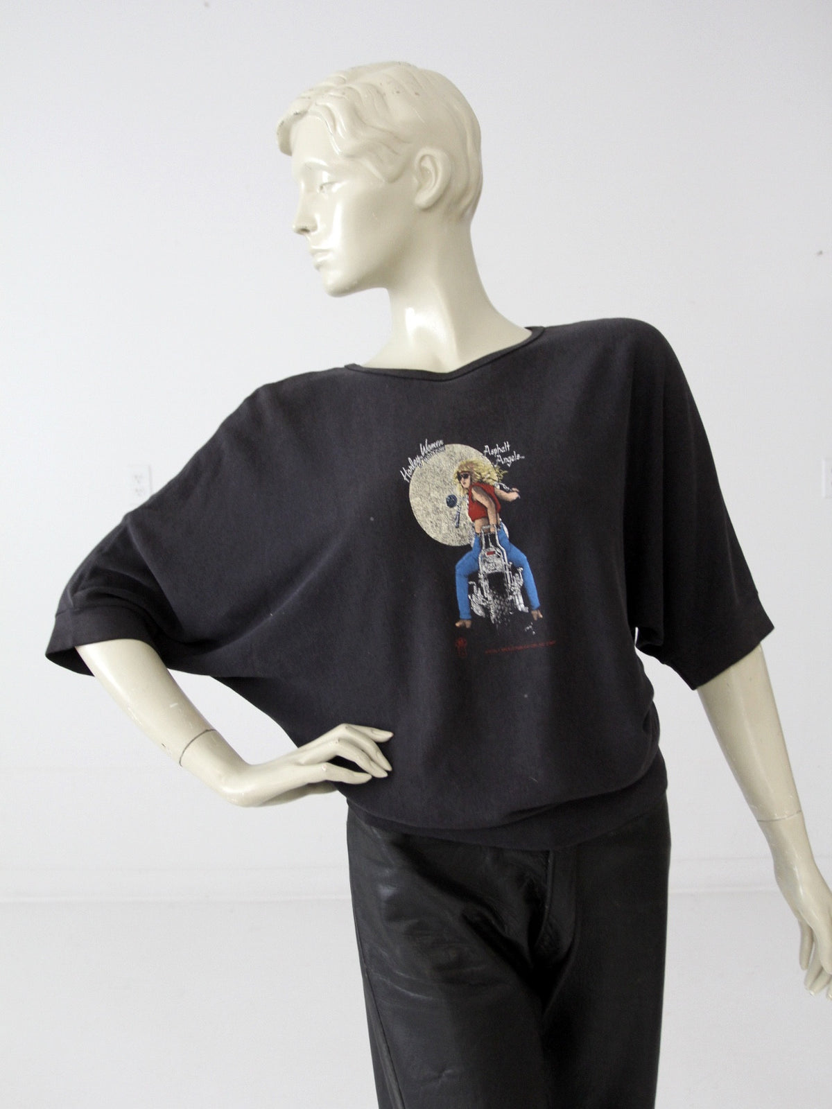 vintage 80s Harley Davidson women