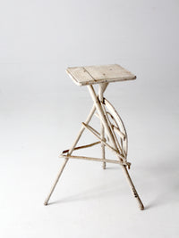 antique Adirondack twig table