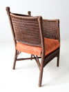 antique Karpen Bros wicker chair