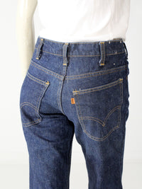 vintage Levis 684 denim bell bottom jeans, 30 x 31
