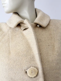vintage 50s wool blanket coat