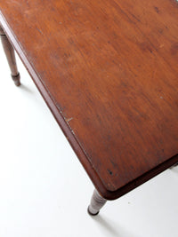 antique wood serving table