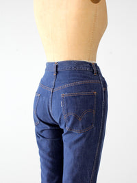 vintage 60s Levi's for Gals denim jeans, 28 x 31