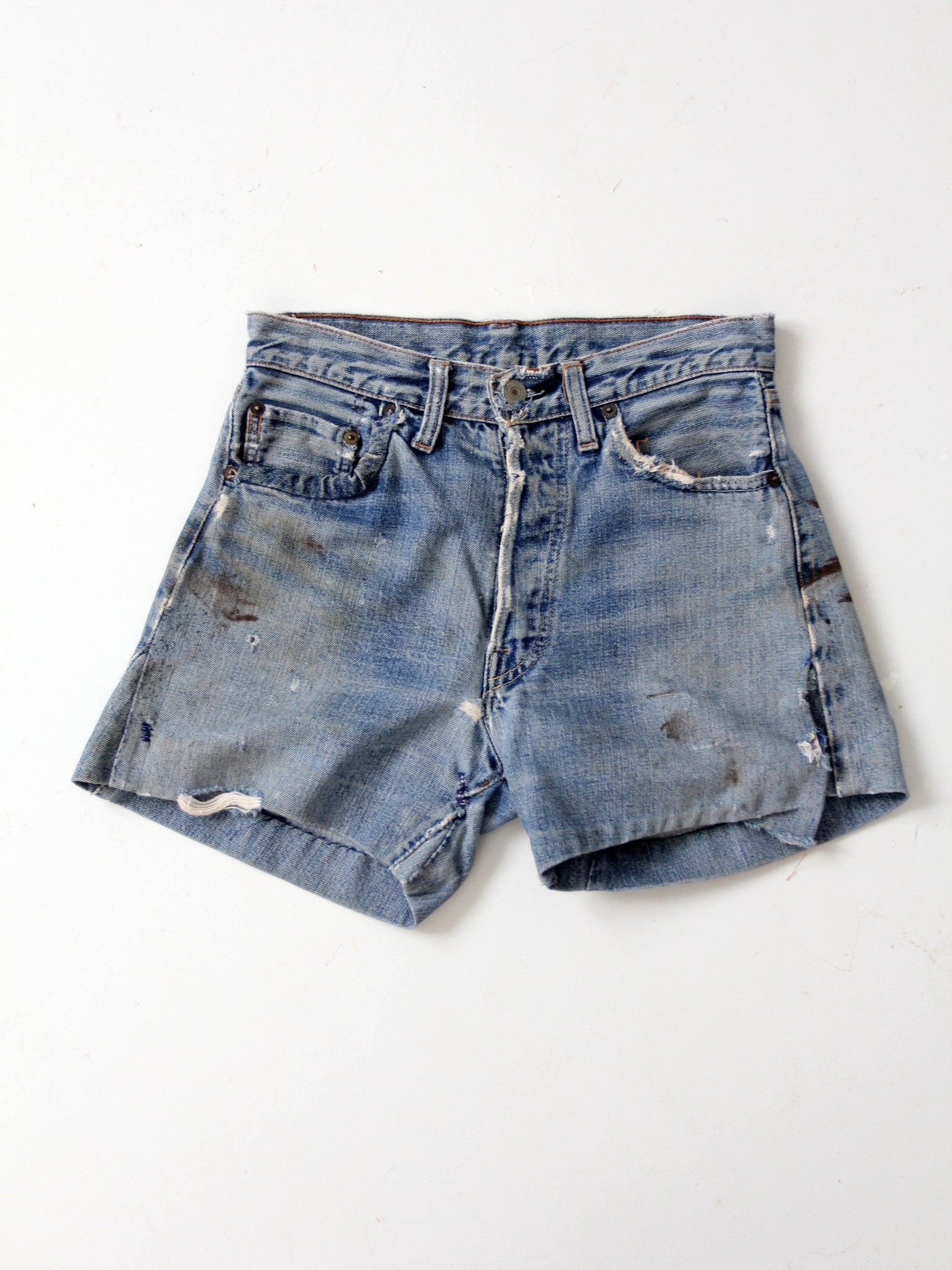 Levis Short En Jean Vintage Short Jean Short Tiro Alto Vintage