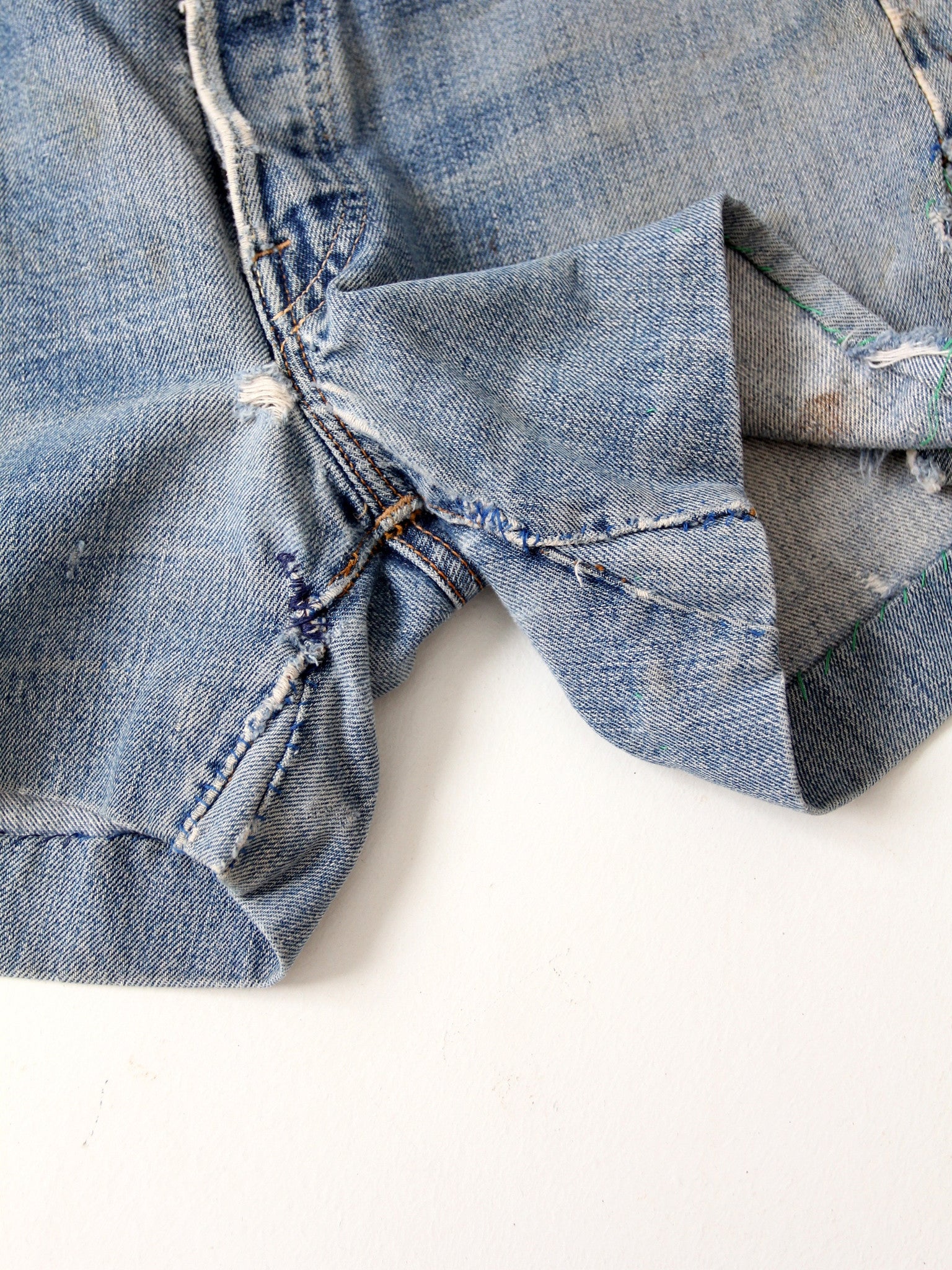 vintage Levi's big E denim shorts, W 28 – 86 Vintage