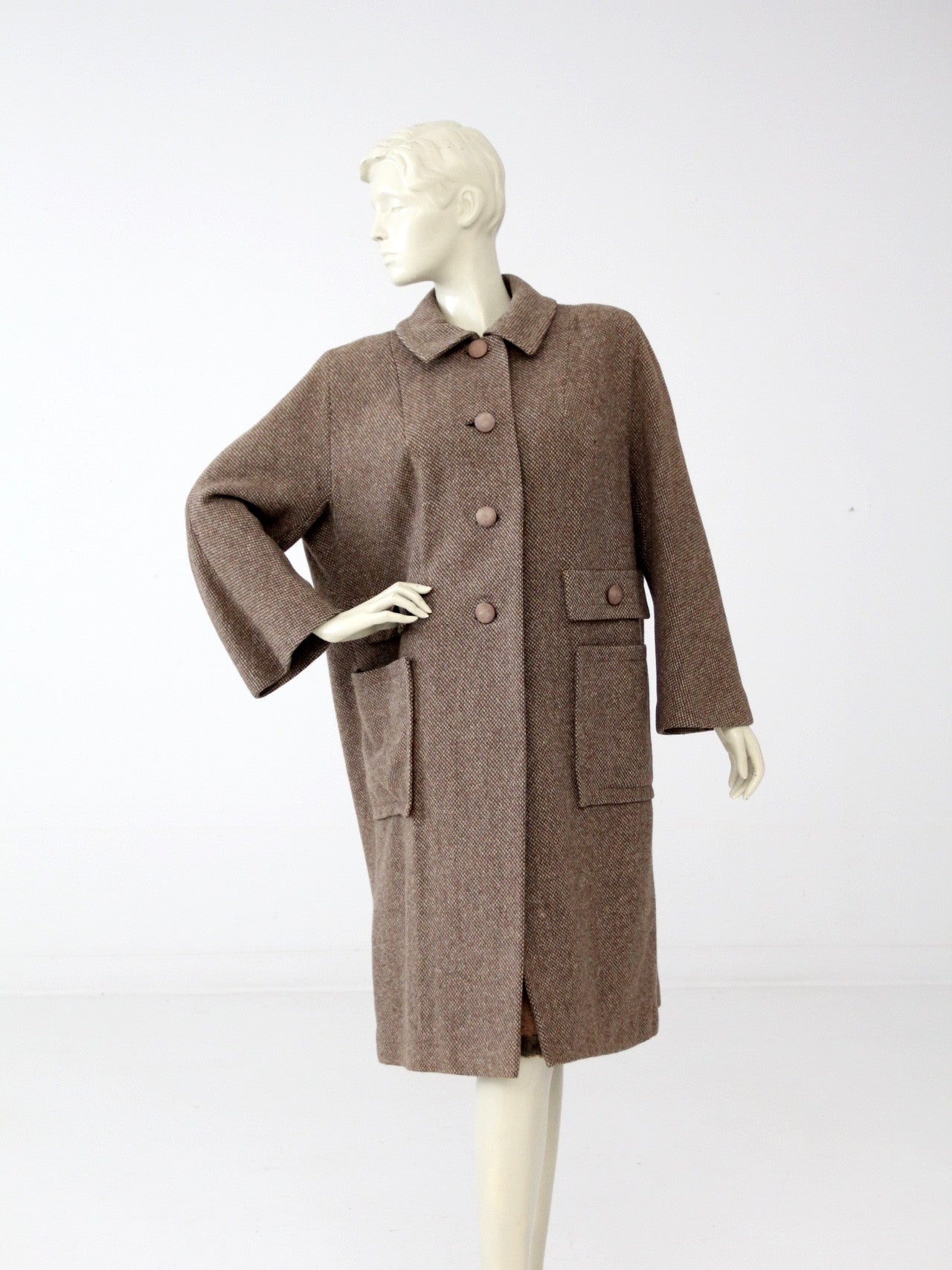 vintage 50s wool swing coat – 86 Vintage