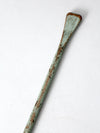 vintage painted wooden oar