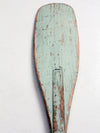 vintage painted wooden oar