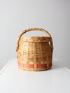 antique carrying basket