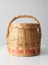 antique carrying basket