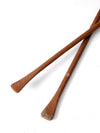 vintage wooden oars pair