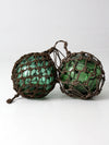 antique glass fishing floats