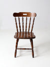 vintage wood pub style chair