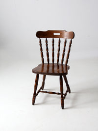 vintage wood pub style chair