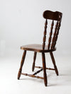 vintage wood pub style chair