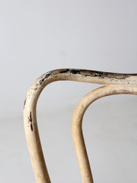 antique painted bentwood chairs pair